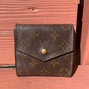 Louis Vuitton Elise Double Snap Wallet vintage